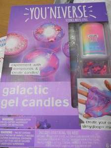 lot 80 image: YOUniverse Galactic Gel Candles