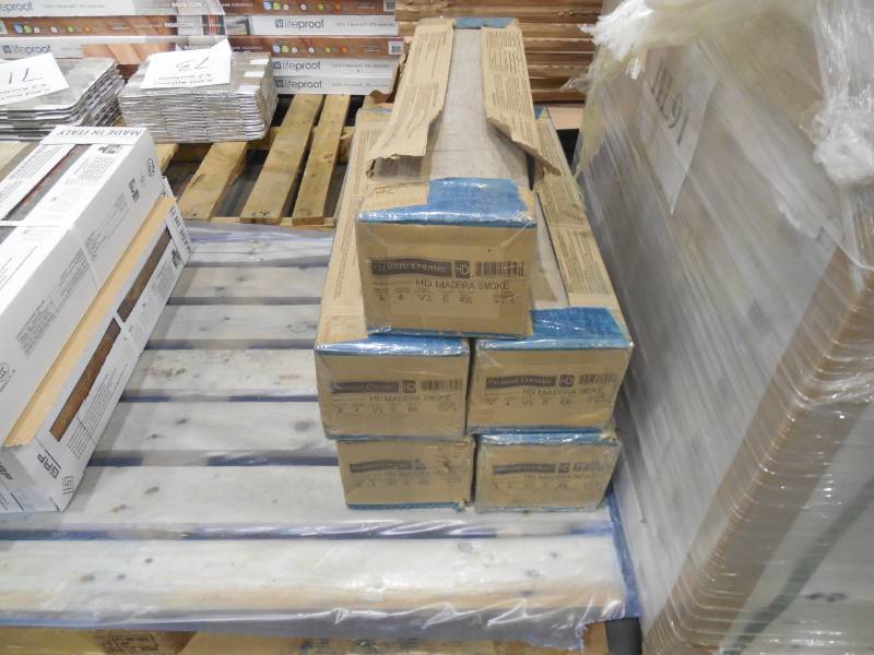 lot 84 image: Madeira Smoke 6 in. x 24 in. Matte Ceramic Floor and Wall Tile (85 sq. ft. X 5 case)