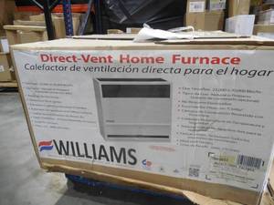 lot 23 image: Williams Direct-Vent Gravity Wall Heater 30,000 BTUH, 66% AFUE, Natural Gas