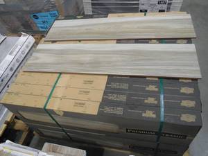 lot 67 image: MSI Ansley Amber 9 in. x 38 in. Matte Ceramic Floor and Wall Tile (342 sq. ft.)