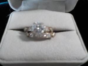 Ring Set Marked CN 925 size 9...