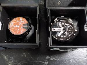 2 Diesel Mens Mega Chief Black Wat...