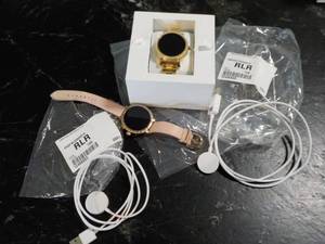 Ladies Access Solie Gold Tone and R...