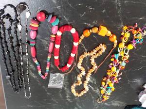 8 Necklaces...