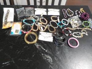 35 or more Bracelets- some new...