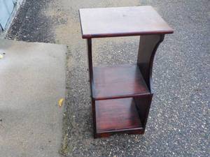End TableMisc. Stand 15 x 11 x 29...