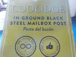 Coolridge in Ground Steel Mailbox P...