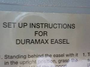 Duramax Easel new in Box...