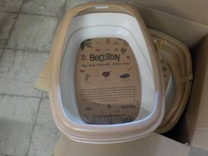 Case of 5 Beco Tray Litter Trays...