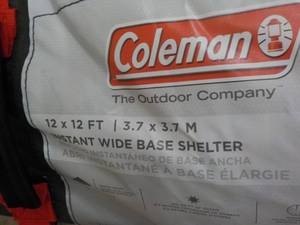 Coleman 12 x 12 Instant Wide Base...