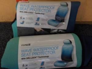 Set of 2 Wave Waterproof Seat Prote...