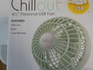 Chill out USB Fan...