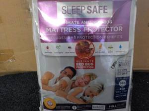 Sleep Safe  Full Size Mattress Prot...