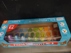 4 in 1 Wooden Puzzles...