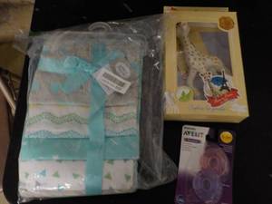 Blankets, Pacifiers, and Giraffe To...