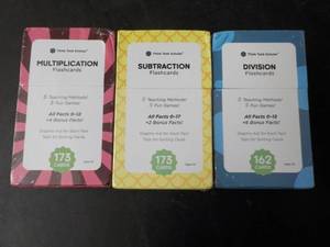 3 Sets Flashcards...