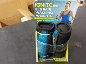 Ignite 2 lb. Pair Walking Weights...