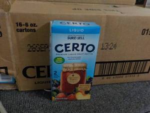 Case of 16 - 6 oz Ctn Certo...