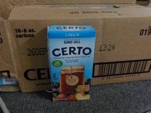 Case of 16 - 6 oz Ctn Certo...