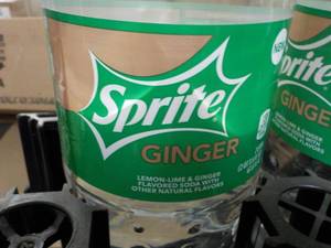8 - 2 Liter Bottles Sprite Ginger...