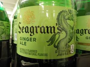 case of 8 - 2 Liter Bottles Seagram...