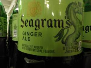 case of 8 - 2 Liter Bottles Seagram...