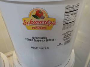5 Gallon Pail Schwartzs Kosher San...