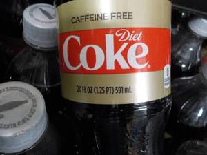case of 24 Bottles Caffeine Free Di...
