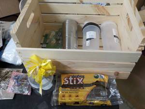 Household Misc. Lot in a Wood Box...