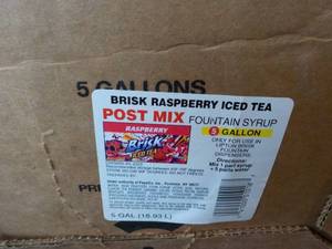 5 Gallon Brisk Raspberry Iced Tea S...