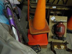 Lot of Safety Cones...