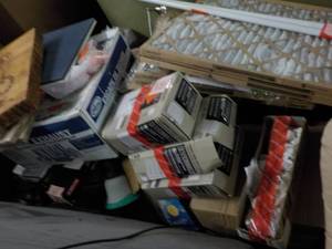 Pallet of unclaimed items...