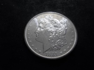 1881 S Morgan Silver Dollar