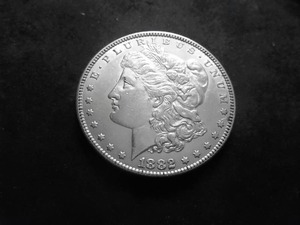 1882  Morgan Silver Dollar