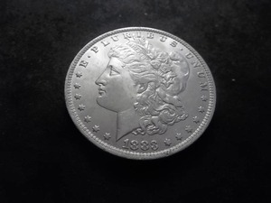1883 O Morgan Silver Dollar