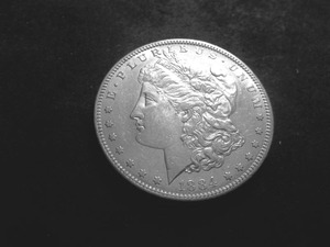 1884 S Morgan Silver Dollar