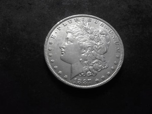 1887  Morgan Silver Dollar