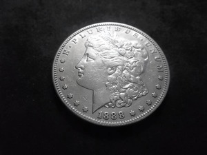 1888 S Morgan Silver Dollar