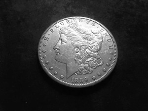 1889 S Morgan Silver Dollar