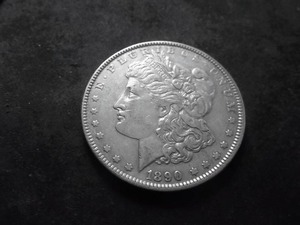 1890  Morgan Silver Dollar