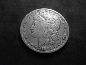 1892 O Morgan Silver Dollar