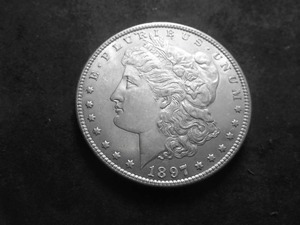 1897 Morgan Silver Dollar