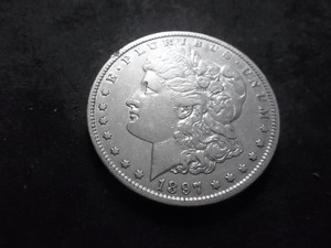 1897 O Morgan Silver Dollar