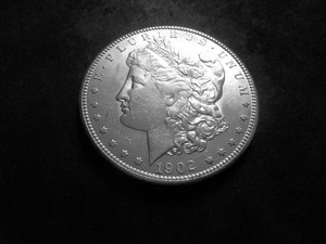 1902 O Morgan Silver Dollar