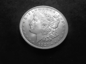 1921  Morgan Silver Dollar