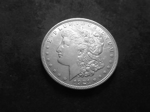 1921 D Morgan Silver Dollar