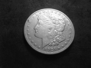 1921 S Morgan Silver Dollar