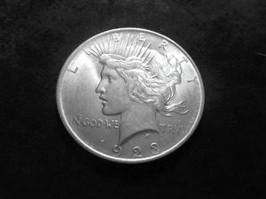 1923 Peace Silver Dollar