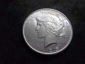 1925 Peace Silver Dollar