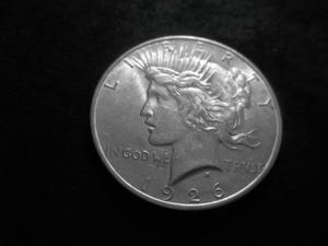 1926 D Silver Peace Dollar